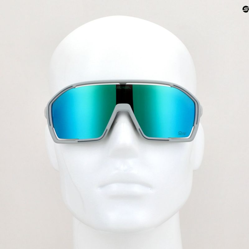 Ochelari de soare Alpina Bonfire Q-Lite smoke grey matt/silver mirror 7