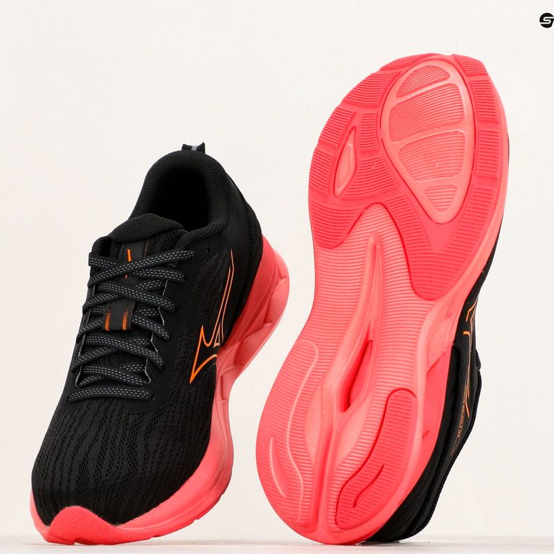 Încălțăminte de alergat pentru femei Mizuno Wave Revolt 3 black/carrot curl/dubarry 10