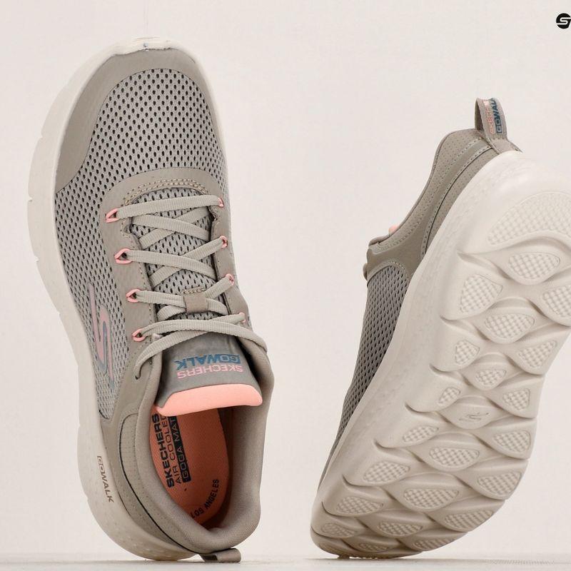 Încălțăminte pentru femei SKECHERS Go Walk Flex Caley taupe/pink 9