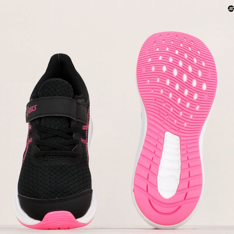 Încălăminte de alergat pentru copii ASICS Patriot 13 PS black/hot pink 11