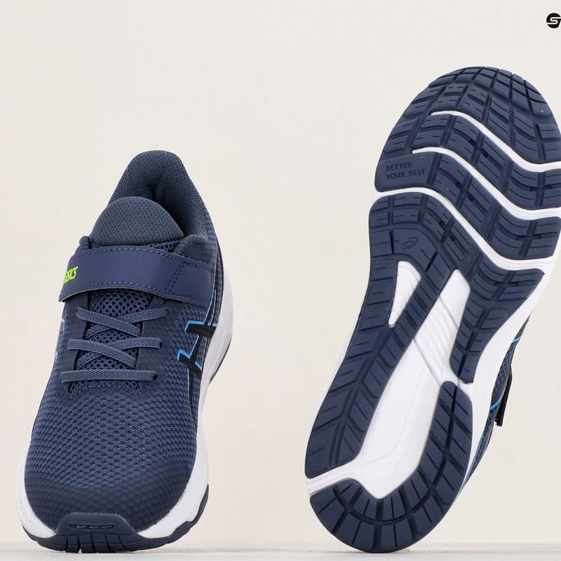 Încălăminte de alergat pentru copii ASICS GT-1000 12 PS thunder blue/french blue