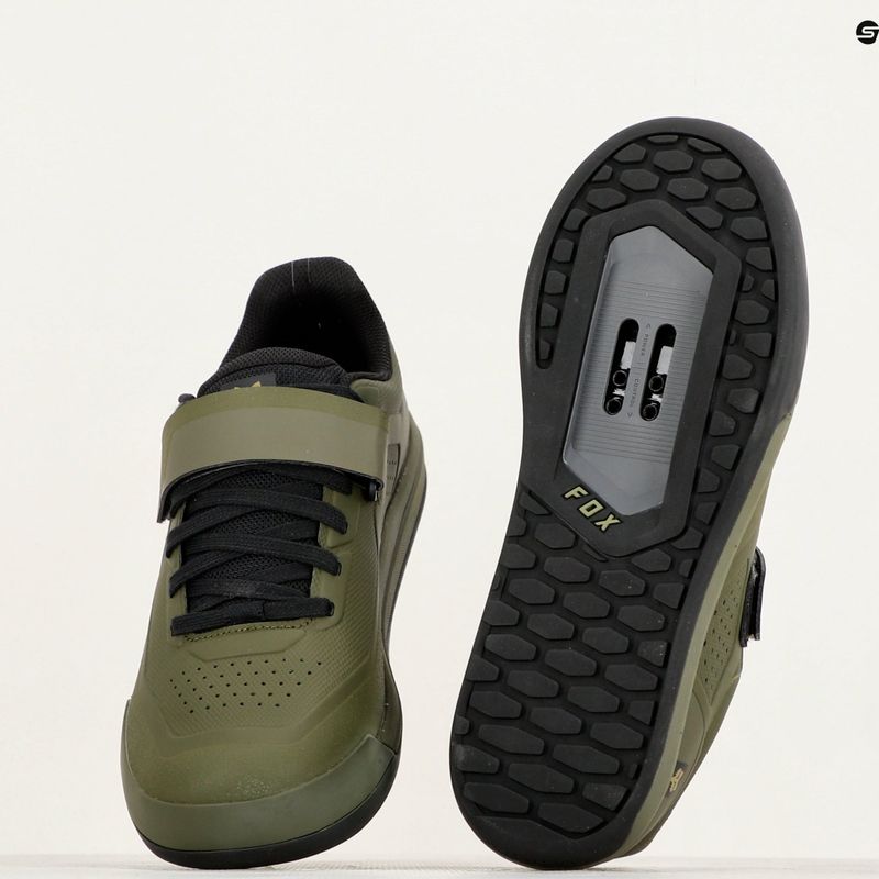 Încălțăminte de ciclism MTB pentru bărbați Fox Racing Union olive green 9