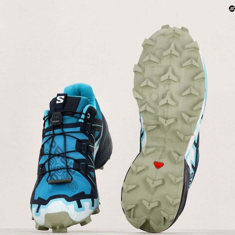 Încălăminte de alergat pentru femei Salomon Speedcross 6 tahitian tide/carbon/tea 9