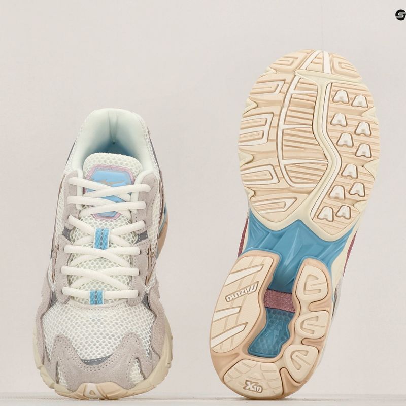Încălțăminte pentru femei Mizuno Wave Rider 10 white sand/shifting sand/snow white 10