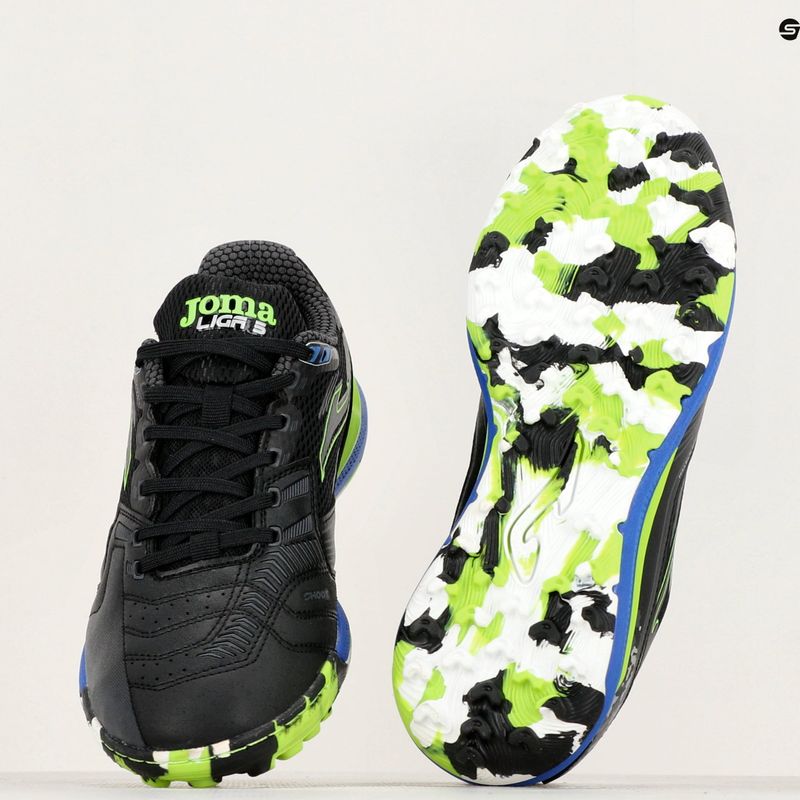 Încălțăminte de fotbal pentru bărbați Joma Liga 5 TF black 10