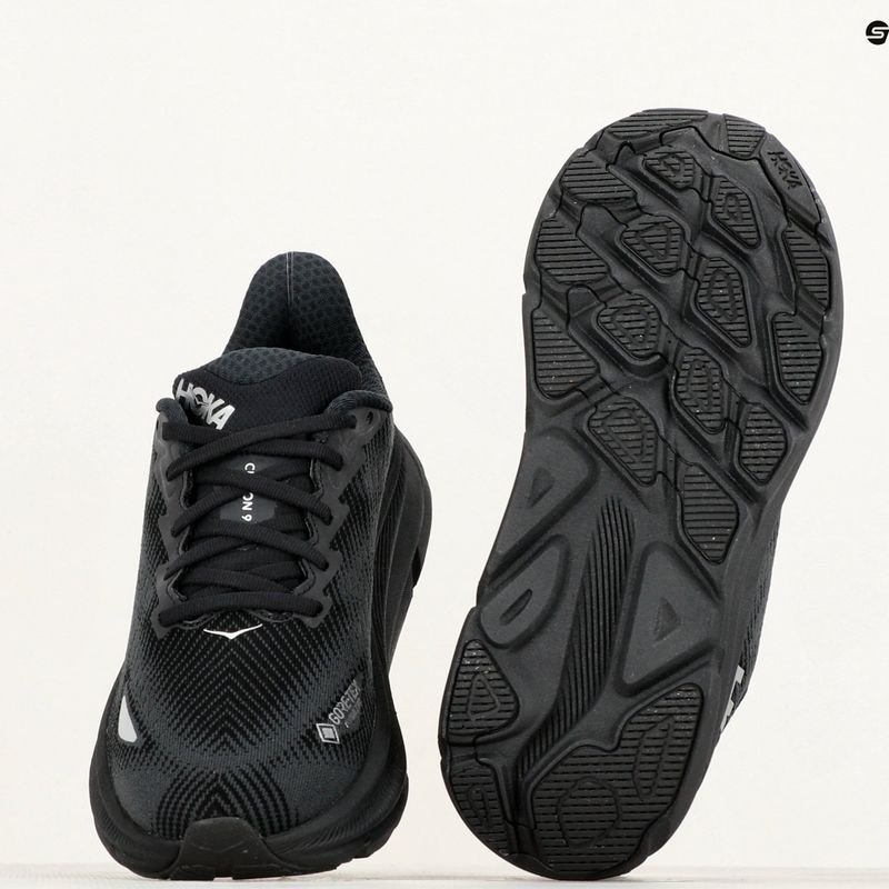 Încălțăminte de alergat pentru femei HOKA Clifton 9 GTX black/black 10