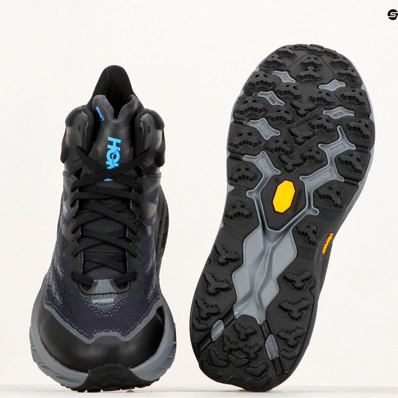 Încălțăminte de alergat pentru bărbați HOKA Speedgoat 5 Mid GTX black/black 9