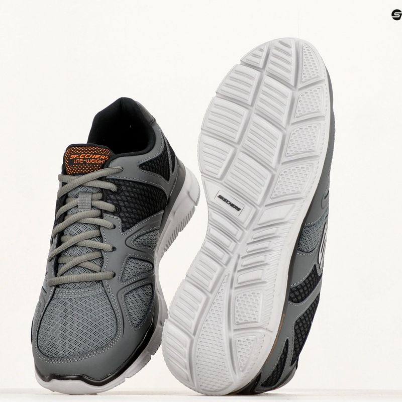 Încălțăminte pentru bărbați SKECHERS Verse Flash Point charcoal 9