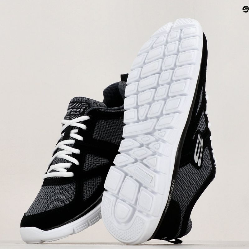 Încălțăminte pentru bărbați SKECHERS Burns Agoura black/white 9