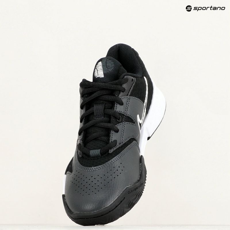 Pantofi de tenis pentru bărbați Nike Court Lite 4 Clay negru/alb 9