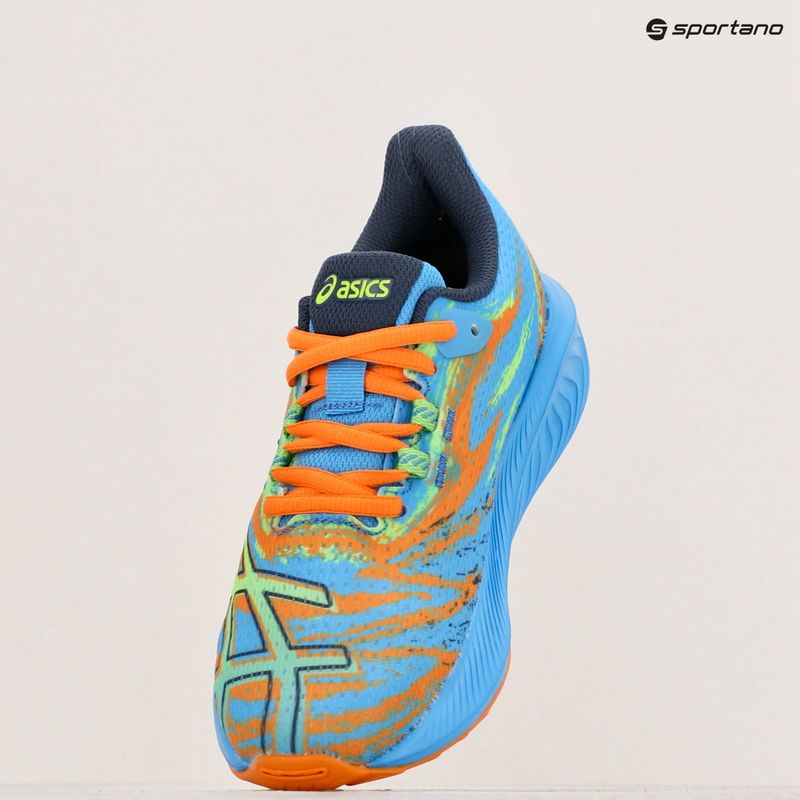 Încălțăminte de alergat pentru copii ASICS Gel-Noosa Tri 15 GS waterscape/electric lime 9