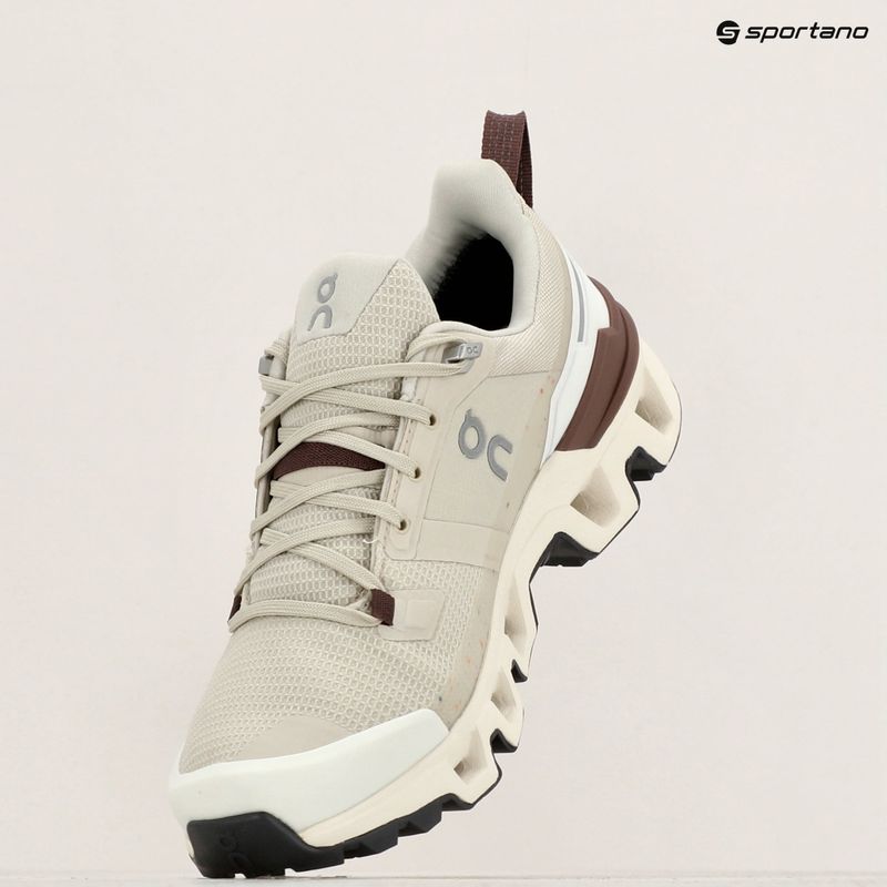 Încălțăminte de trekking pentru femei On Running Cloudwander Waterproof sand/ivory 9