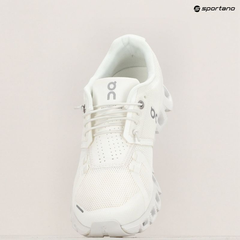 Încălțăminte de alergat pentru femei On Cloud 5 undyed-white/white 9