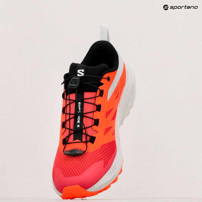 Încălăminte de alergat pentru bărbați Salomon Sense Ride 5 lunar rock/shocking orange/fiery red 10