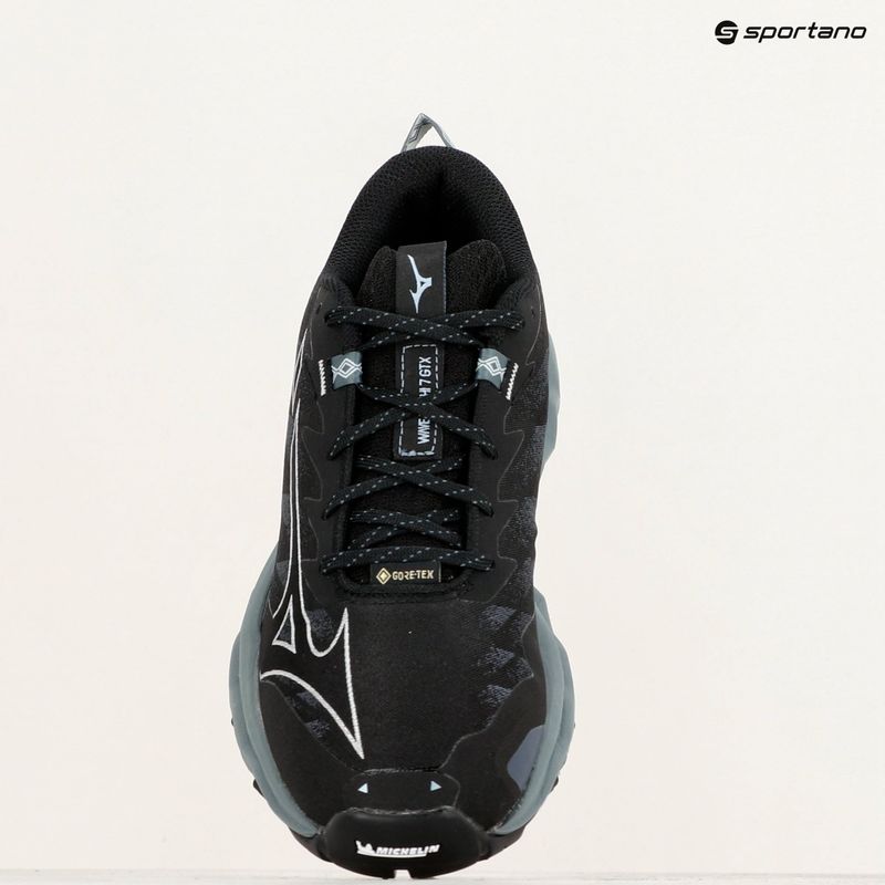 Încălțăminte de alergare pentru femei Mizuno Wave Daichi 7 GTX black/oblue/sweather 9