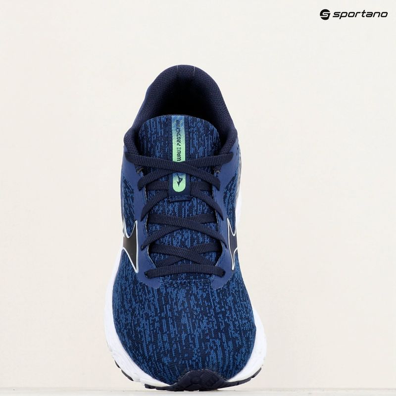 Încălțăminte de alergare pentru bărbați Mizuno Wave Prodigy 5 bdepths/white/tech green 9