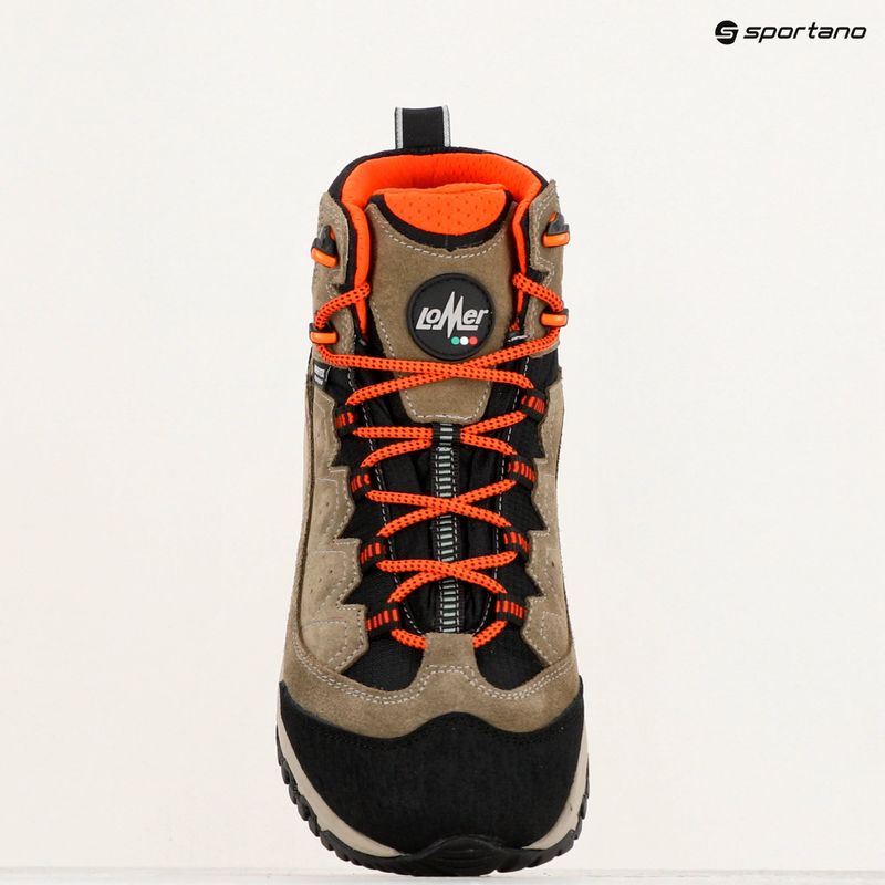 Încălțăminte de trekking pentru bărbați Lomer Sella High Mtx Suede truffle 10