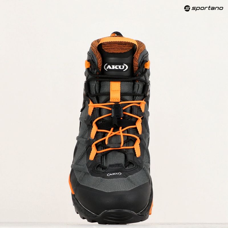 Încălțăminte de turism pentru bărbați AKU Rocket Mid DFS GTX black/orange 9