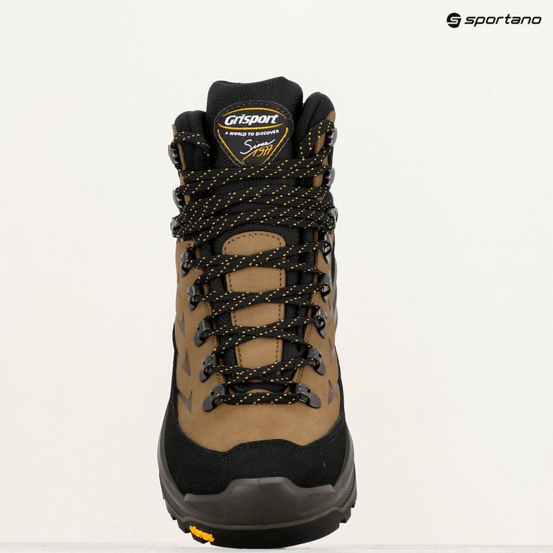 Încălțăminte de trekking pentru bărbați Grisport 15205N22G light brown/black 9