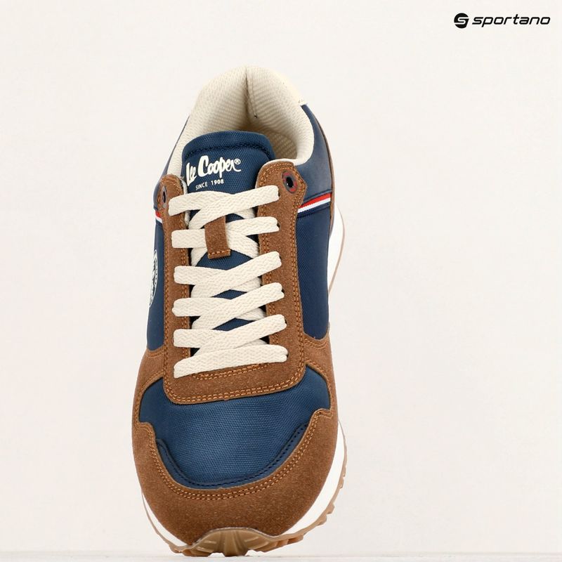 Încălțăminte pentru bărbați Lee Cooper LCW-24-03-2334 brown/navy