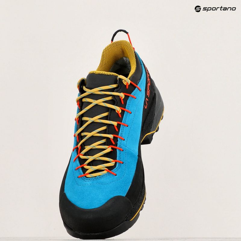 Încălțăminte de abordare pentru bărbați La Sportiva TX4 Evo GTX tropic blue/bamboo 10