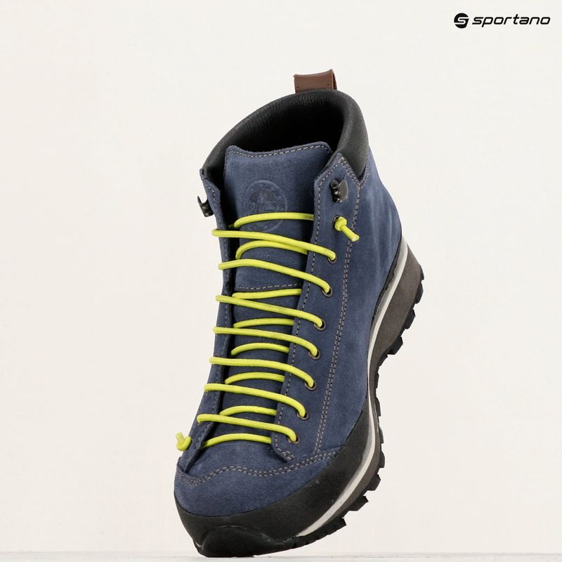 Încălțăminte de turism pentru bărbați Lomer Bio Naturale Mid Mtx Suede flag/lime 10