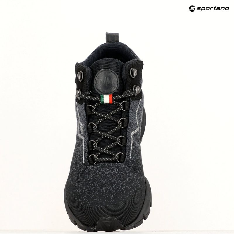 Încălțăminte de turism pentru bărbați Lomer Spider Mid Ultra Mtx total black 9