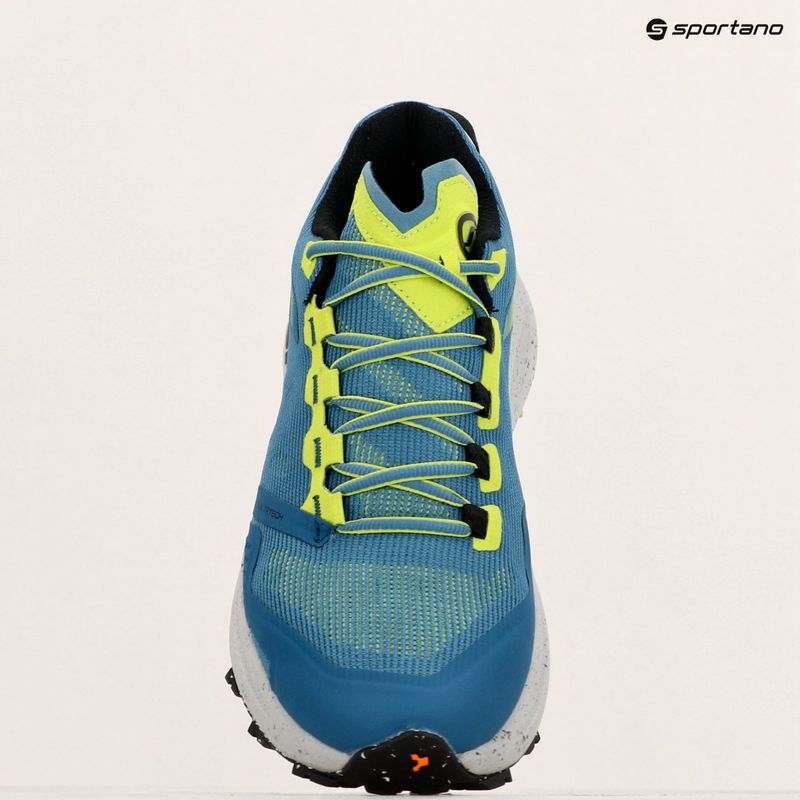 Încălțăminte de alergare pentru femei SCARPA Spin Planet ocean blue/lime 9