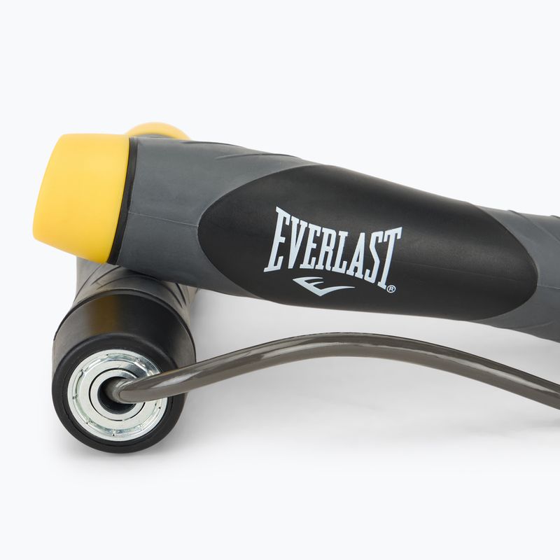 Coardă cu greutăți  Everlast Weighted Jump Rope grey/black 2