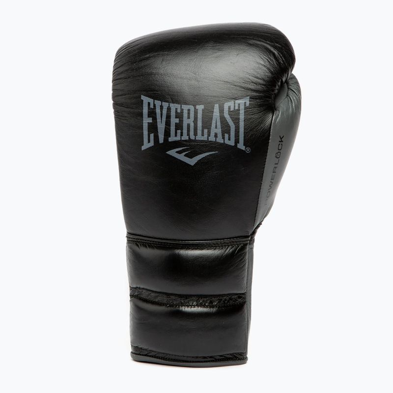 Mănuși de box Everlast Powerlock 2 Laced Pro Training black 8