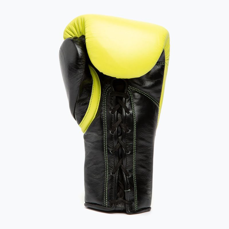 Mănuși de box Everlast Powerlock 2 Laced Pro Training neon yellow 9
