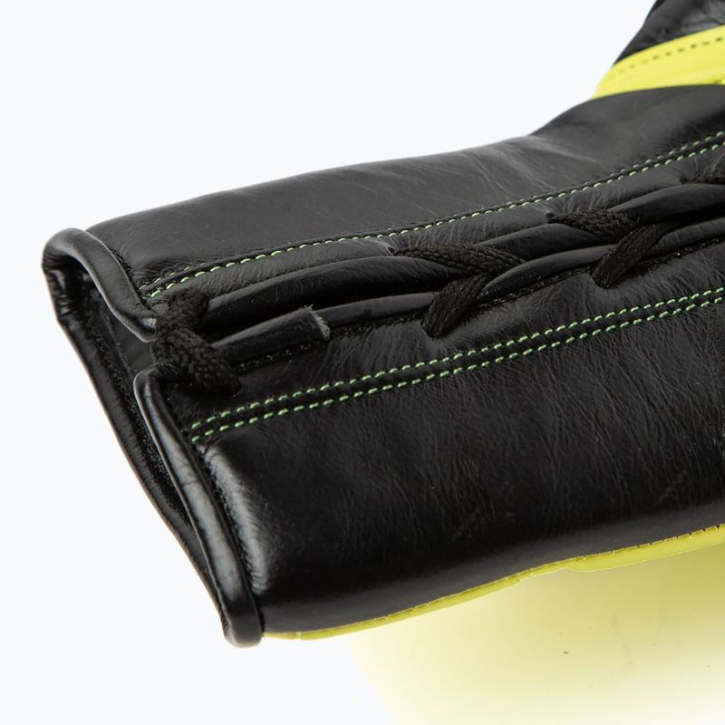 Mănuși de box Everlast Powerlock 2 Laced Pro Training neon yellow 11