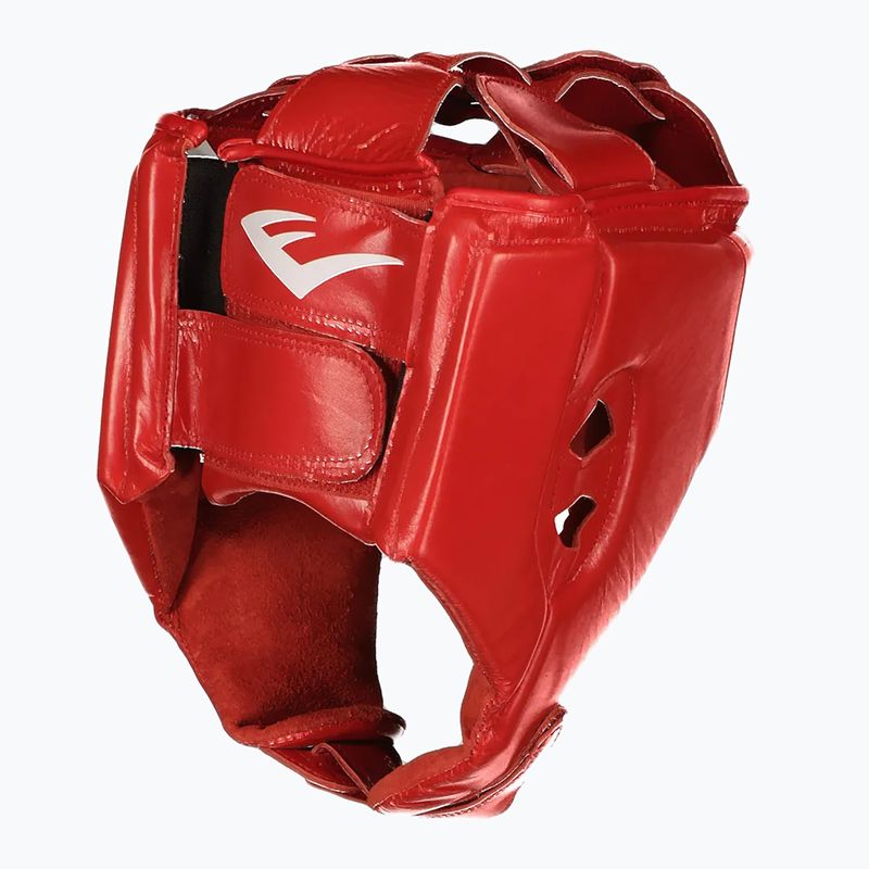 Cască de box Everlast Amateur Competition Headgear red 2