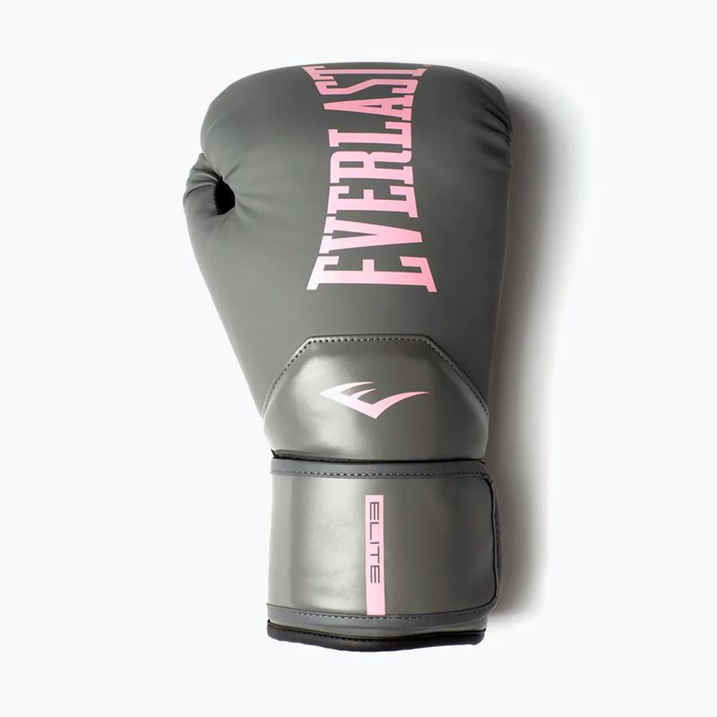 Mănuși de box  Everlast Pro Style Elite 2 grey/pink 2