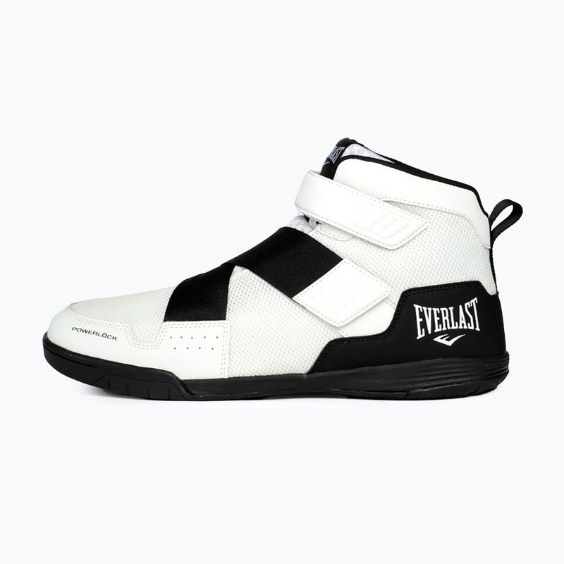 Încălțăminte de box pentru bărbați Everlast Powerlock X-Trainer white 2