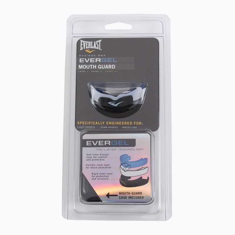 Protector profesional simplu pentru maxilar Everlast blue 4