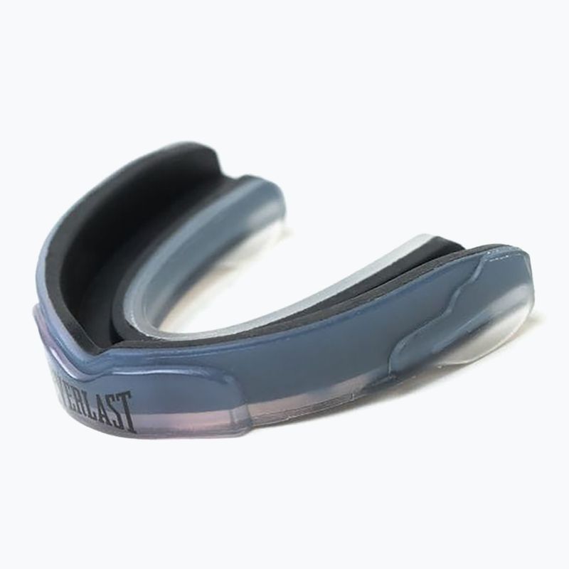 Protector profesional simplu pentru maxilar Everlast clear/black 2
