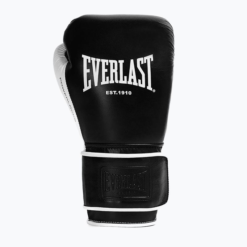 Mănuși de box Everlast Powerlock Pro OG H&L black/white 2