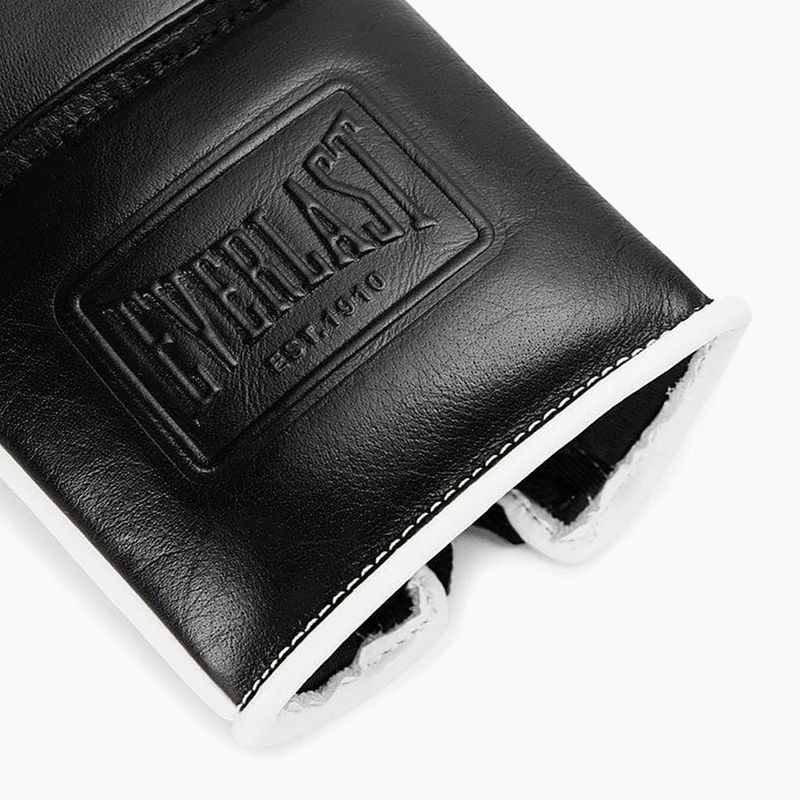Mănuși de box Everlast Powerlock Pro OG Laced black/white 5