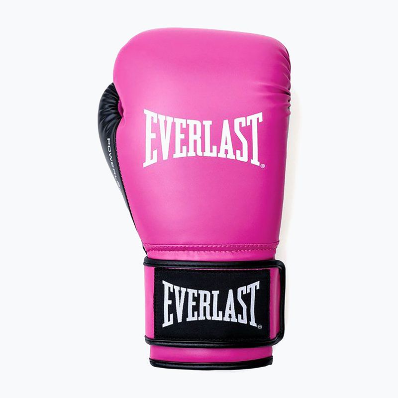 Mănuși de box Everlast Powerlock Pro OG H&L Training Glove pink/black 2