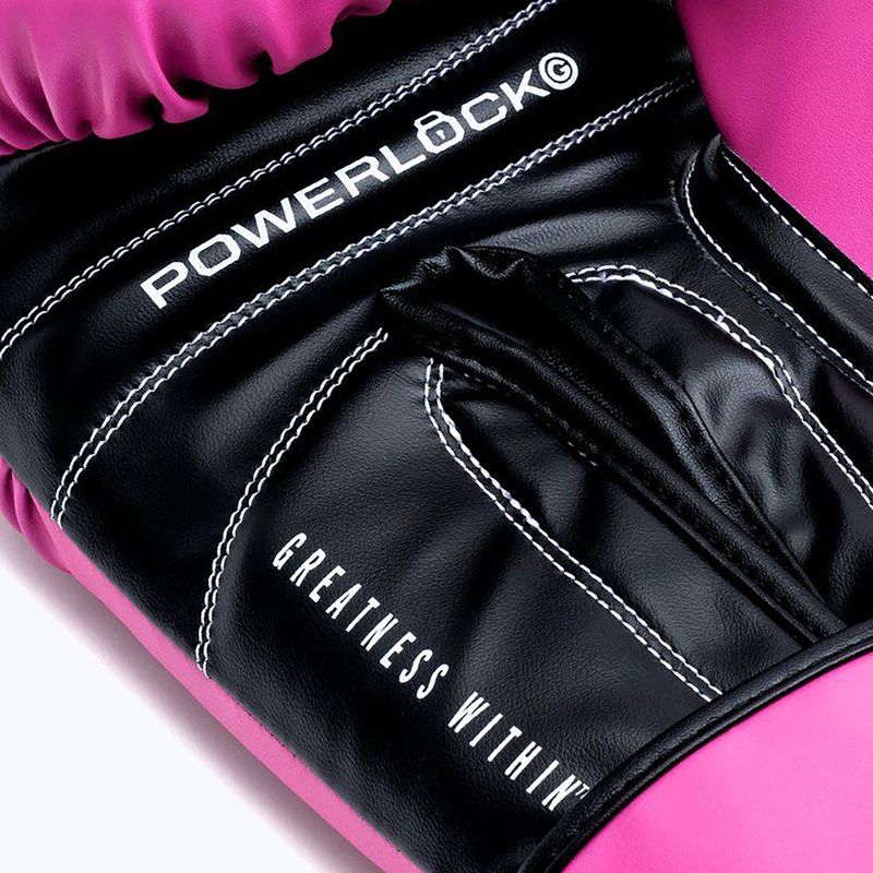 Mănuși de box Everlast Powerlock Pro OG H&L Training Glove pink/black 6
