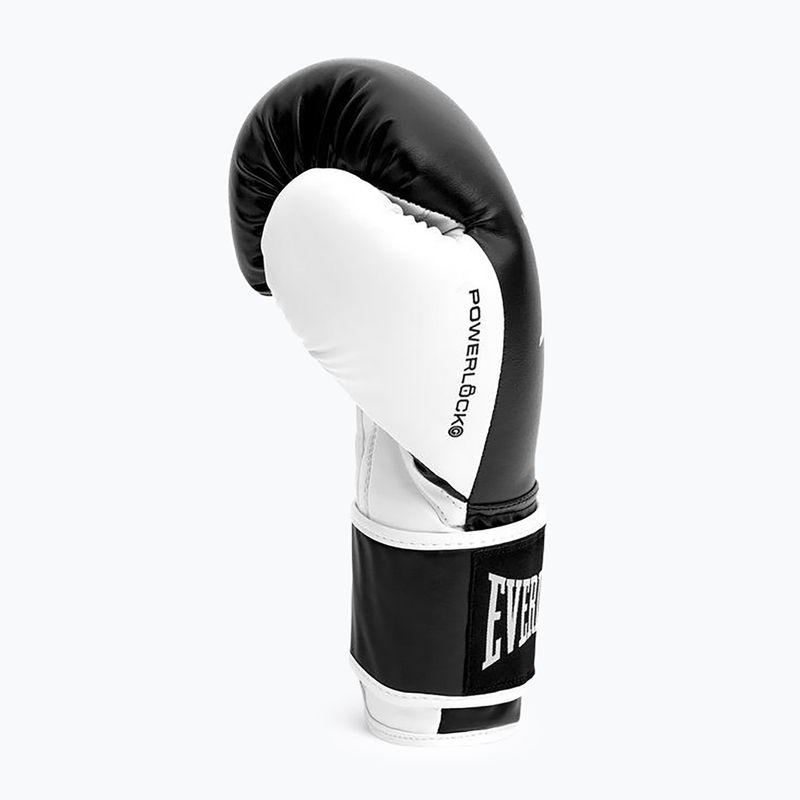 Mănuși de box Everlast Powerlock Pro OG H&L Training Glove white/black 4