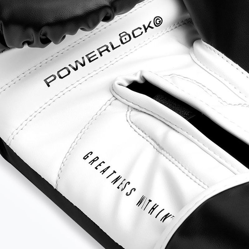 Mănuși de box Everlast Powerlock Pro OG H&L Training Glove white/black 6