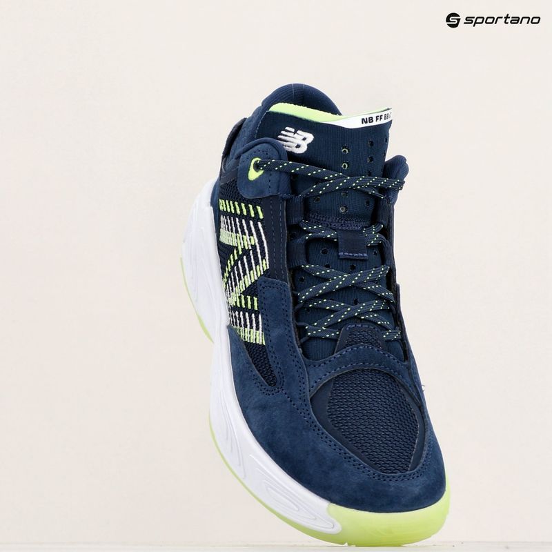 Încălțăminte de baschet New Balance Fresh Foam BB v2 navy/lime 9