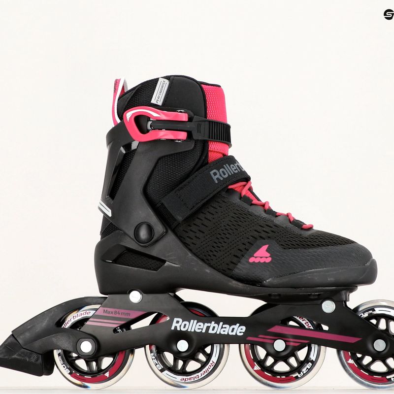 Role pentru femei Rollerblade Sirio 80 black/raspberry 9