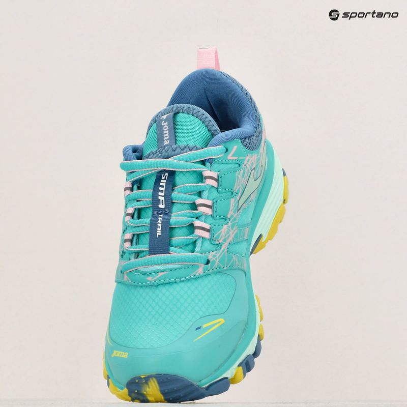 Încălțăminte de alergat pentru copii Joma Sima green/grey 10
