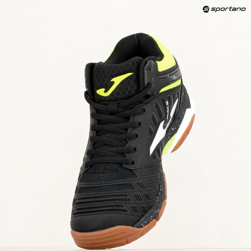 Încălțăminte de volei pentru bărbați Joma V.Blok black/lemon fluor 10