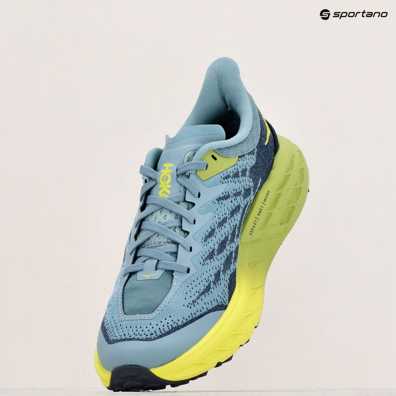 Încălțăminte de alergare pentru bărbați HOKA Speedgoat 5 stone blue/dark citron 9