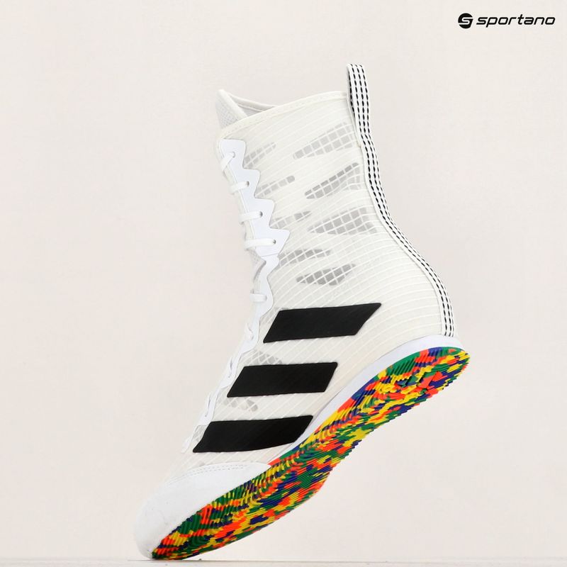 Încălțăminte de box  adidas Box Hog 4 cloud white/core black/cloud white 10