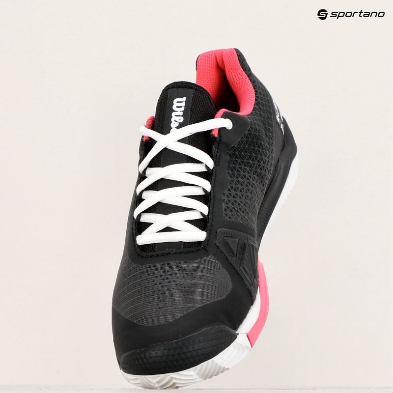 Încălțăminte de tenis pentru femei Wilson Rush Pro 4.0 Clay black/hot pink/white 16
